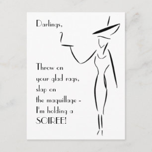 Convite A Dama do Chapéu Grande #1