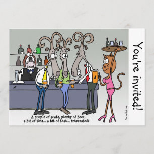 Convite A despedida de solteiro