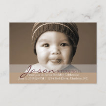 A festa de aniversário convida | 1 de giro!