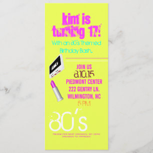 Convite A festa de aniversário convida o tema II  her do