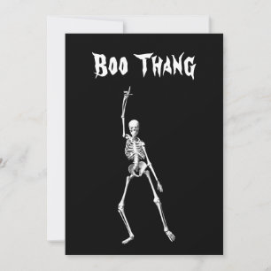 Convite à Festa de Boo Thang Halloween