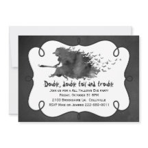 Convite à Festa de Bruxas Voadoras