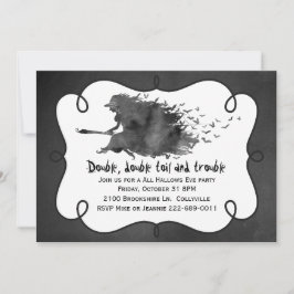 Convite à Festa de Bruxas Voadoras