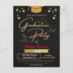 CONVITE À festa de formatura