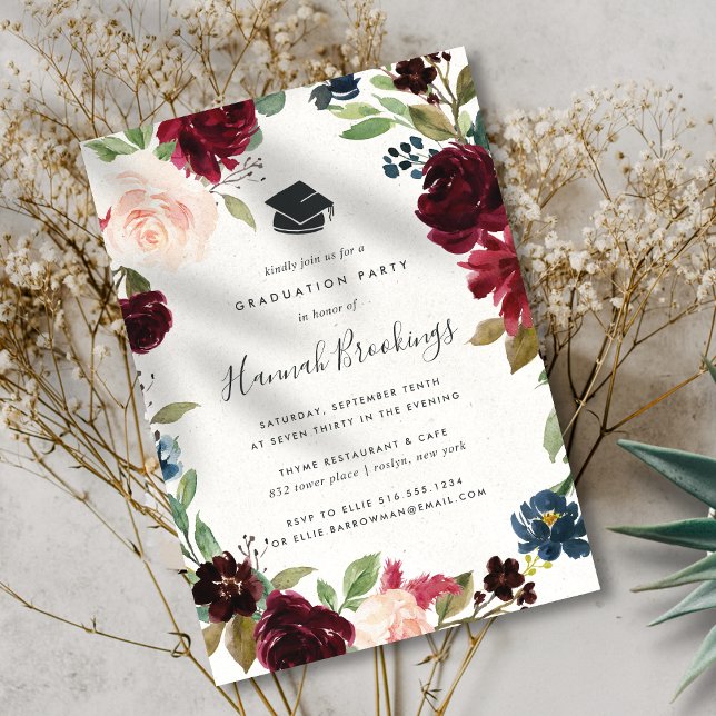 Convite à Festa de formatura de Bloom Radiante (Criador carregado)