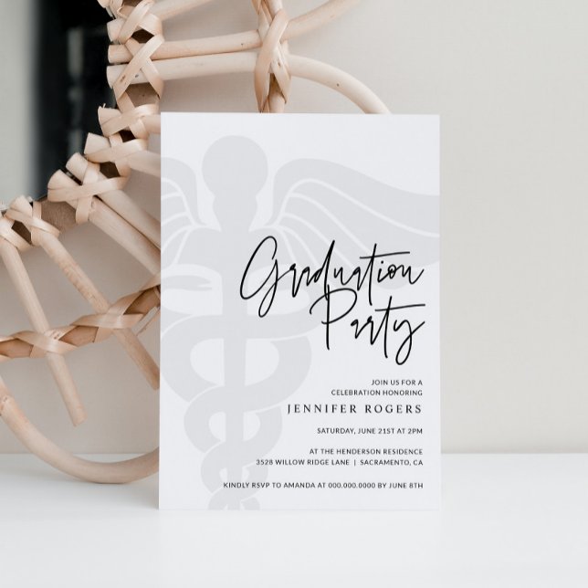 Convite à Festa de formatura de Enfermeiros (Criador carregado)