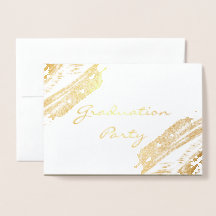 Convite à Festa de formatura de Espumantes Dourada