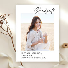 Convite à Festa de formatura de FOTO Elegante Mode