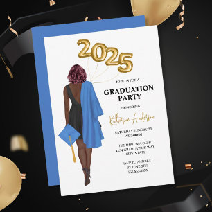 Convite à Festa de formatura feminina