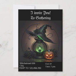 Convite à Festa de Halloween