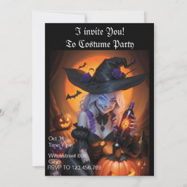 Convite à Festa de Halloween