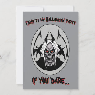 Convite à Festa de Halloween de Grim Reaper
