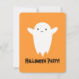 Convite à Festa de Halloween Fantasma