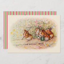 Convite à Festa de noivado de Porcos-Guiné