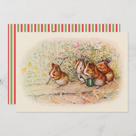 Convite à Festa de noivado de Porcos-Guiné