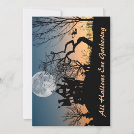 Convite A Festa na Casa Assombrada