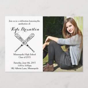 Convite A foto da festa de formatura do jogador de