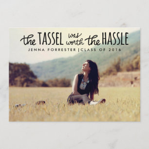 Convite A Foto Do Formando Tassel Valeu A Pena Com O Scrip