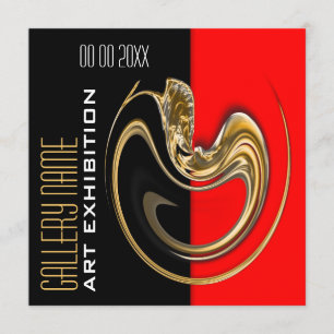 Convite A galeria da exposição da mostra da jóia da art