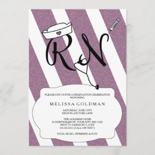 Convite A graduação do FUN MODERN RN convida o PURPLE glit