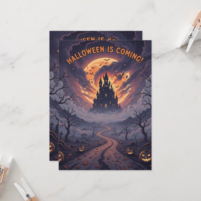 Convite A grandiose Halloween invitation (Frente/Verso In Situ)