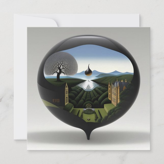 Convite A Ilusão da Realidade: A Espelha Moral (Frente)