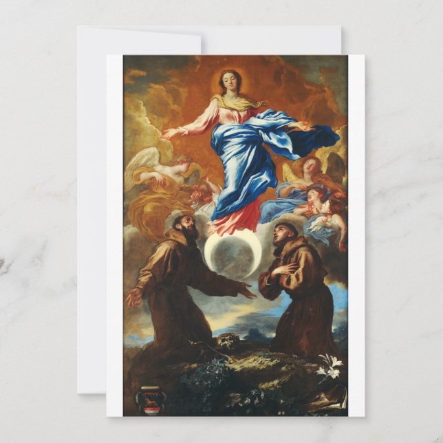 Convite A Imaculada Conceição da Virgem Maria (Frente)