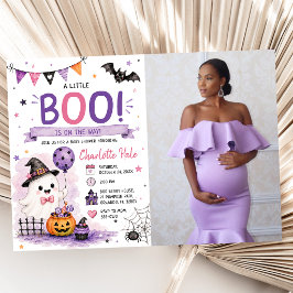 Convite A Little Boo Is On The Way Baby Shower Photo