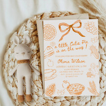 A Little Cutie Pie Is on the Way Baby Shower Party