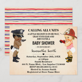 Convite A Little Recruit on His Way Baby Shower