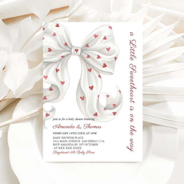 Convite A Little sweetheart Gender Neutral Baby Shower (Criador carregado)