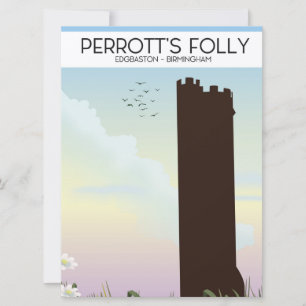 Convite A Loucura de Perrott, Edgbaston, Birmingham