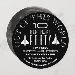 Convite A Lua, A Festa de aniversário Do Shuttle Espacial