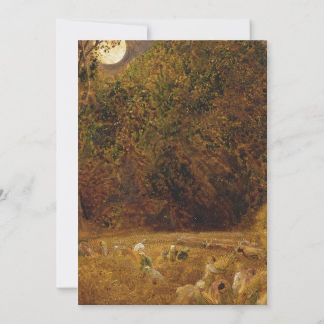 Convite A Lua De Colheita 1833 Por Palmer Samuel (Frente)