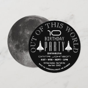 Convite A Lua, Festa de aniversário de Shuttle Espacial