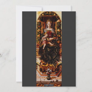 Convite A Madonna della Candeletta de Carlo Crivelli Arte