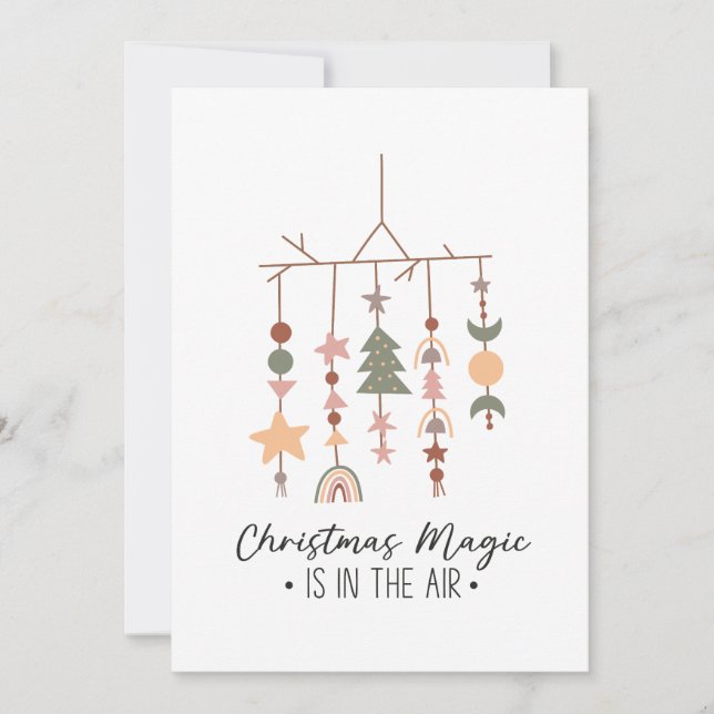 Convite A Mágica De Natal Do Xmas Está No Ar (Frente)