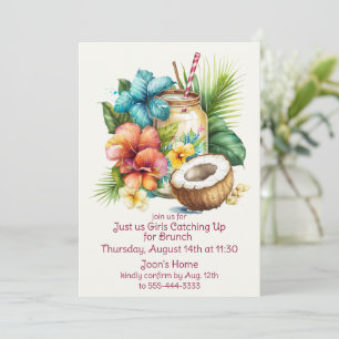 Convite A mulher se juntou