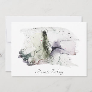 Convite *~* A Mulher Umbrella do Japão RSVP QR AR AR27 Cas