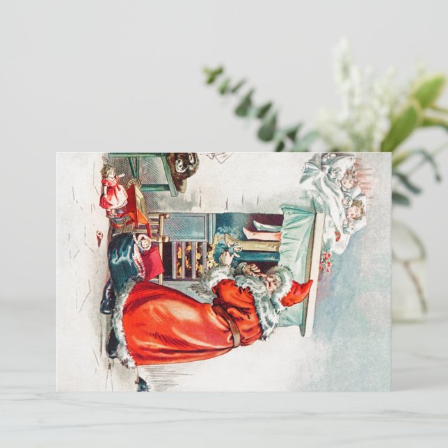 Convite A Noite Antes do Natal (Em pé/Frente)