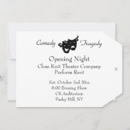 Convite à Noite de Abertura de Teatro