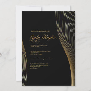 Convite à Noite de Gala, Empresa Dourada e Negra