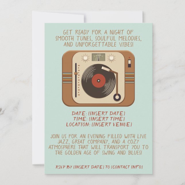 Convite à Noite de Música (Frente)