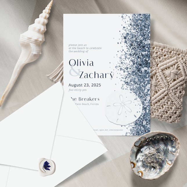 Convite à Noite do Dólar de Areia de Destino de Pr (Criador carregado)