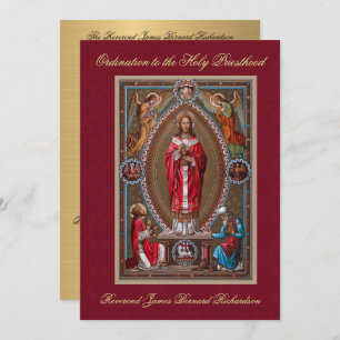 Convite à Ordenação Católica à Santa Sé