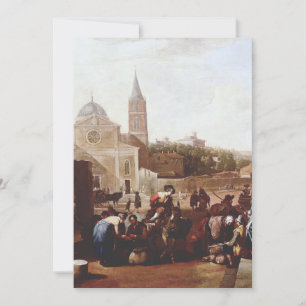 Convite A Piazza del Popolo em Roma por Johannes Lingelba