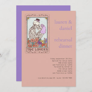 Convite A Placa De Tarot Gótica Leva Janto De Ensaio De Ca