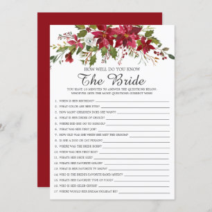 Convite A Poinsettia Vermelha Sabe Muito Bem O Jogo Da Noi