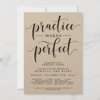 A Prática Faz Jantar O Ensaio De Casamento Perfeit