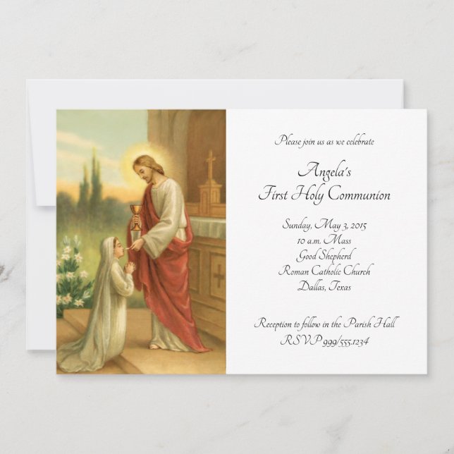 Convite à primeira comunicação: Eucarista em todas (Frente)